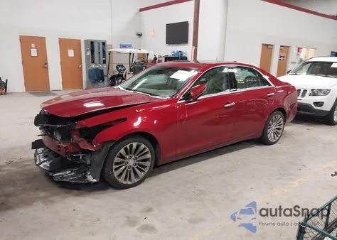 2016 Cadillac Cts Luxury Collection из США, поврежденный, VIN 1G6AX5SX6G0124584